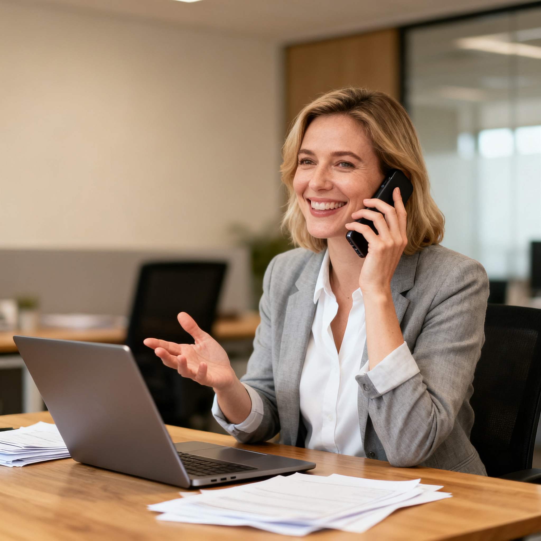Successful independent business consultant